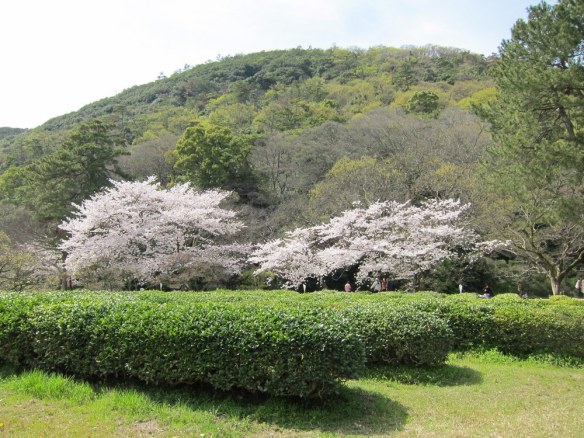 Mt. Shuin as borrowed scenery